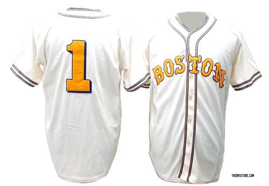 Cream Authentic Bobby Doerr Men's Boston Red Sox Throwback Jersey