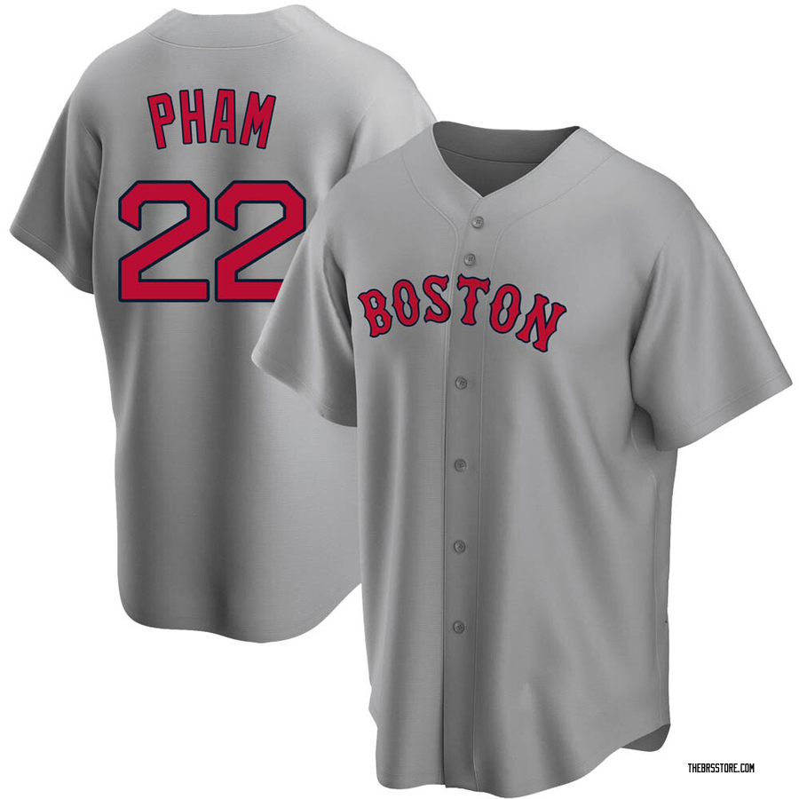 Gray Replica Tommy Pham Youth Boston Red Sox Road Jersey