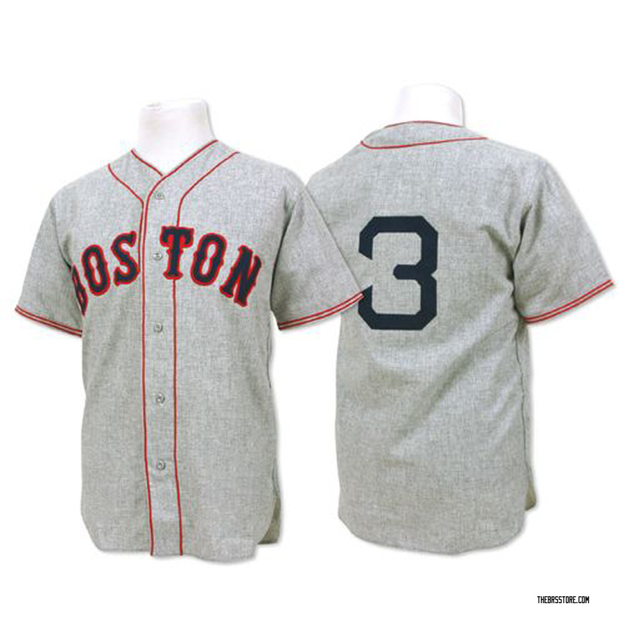 Grey Authentic Jimmie Foxx Men's Boston Red Sox 1936 Throwback Jersey