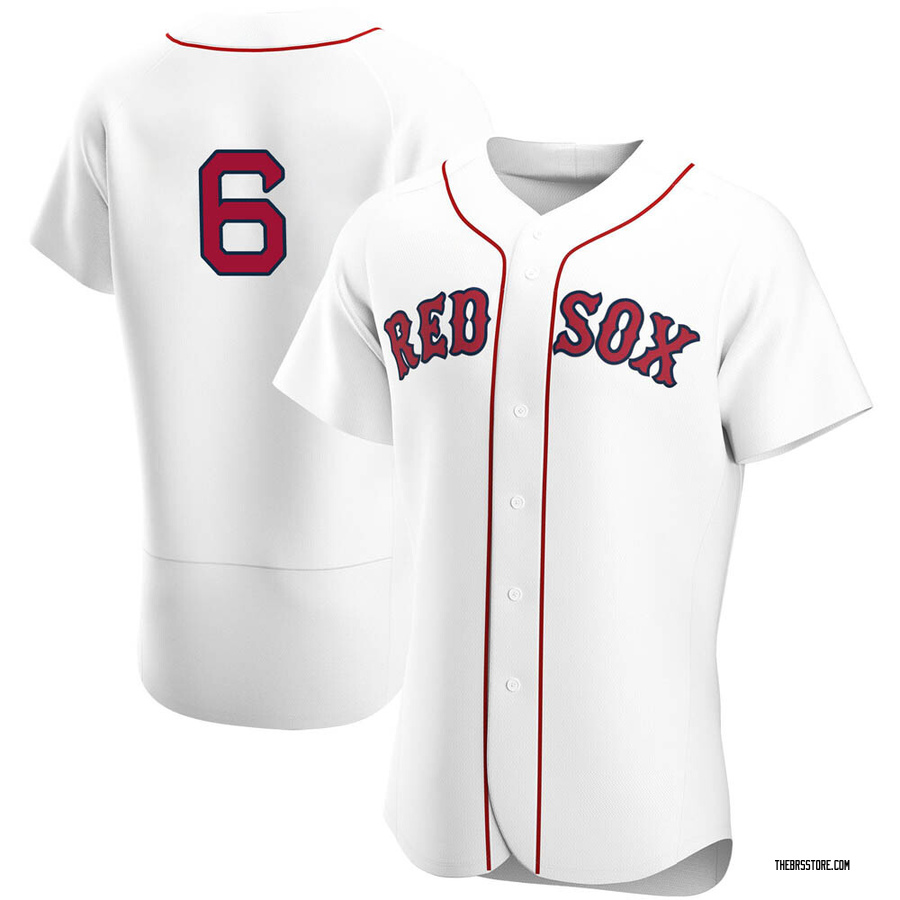 White Authentic Bill Buckner Men's Boston Red Sox Home Team Jersey