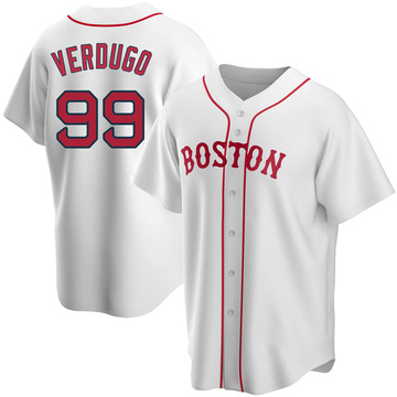White Replica Alex Verdugo Youth Boston Red Sox Alternate Jersey